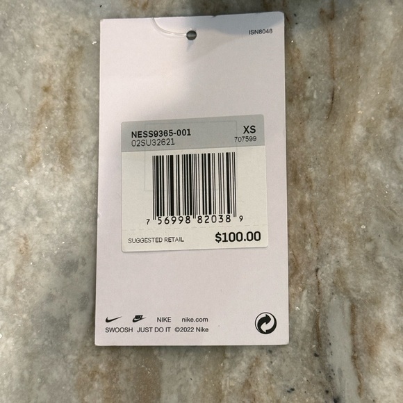 NWT Women’s NIKE V-Back one piece black swimsuit- Size XS - Picture 8 of 8